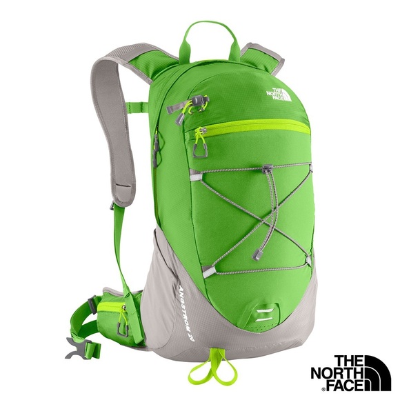 The North Face Angstrom 20 Lime and Gray Backpack - Picture 1 of 6